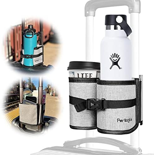 Luggage Travel Cup Holder For Hands Free Traveling. Perfect Luggage Accessory Attachment for Freq... | Amazon (US)