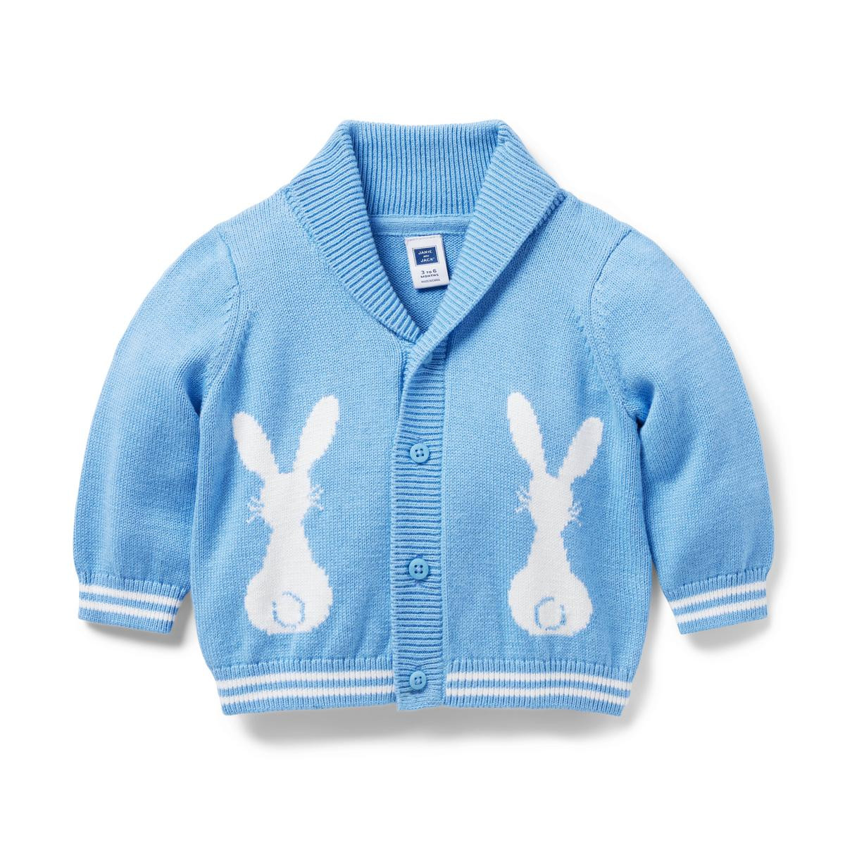 Baby Bunny Shawl Collar Cardigan | Janie and Jack