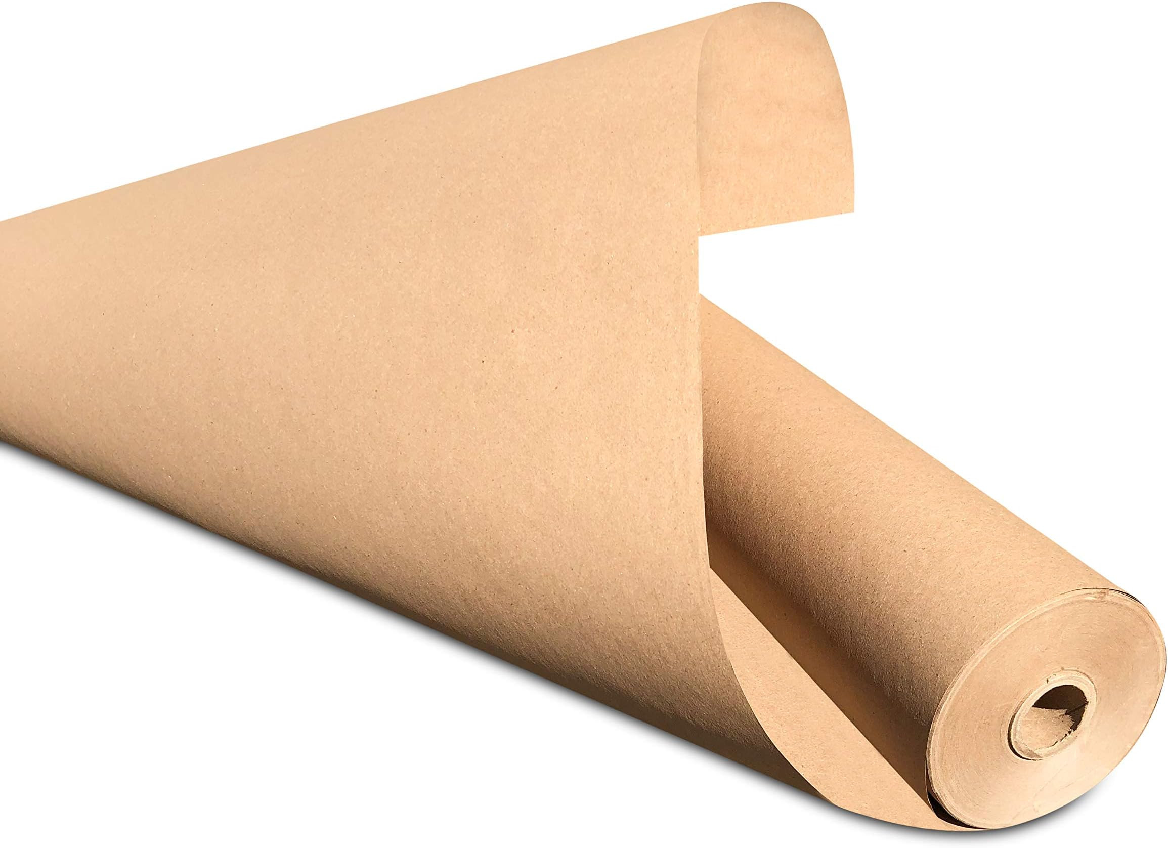 American Made 100% Recycled Brown Kraft Paper Roll 17.50" x 1800" (150 ft), Multipurpose Arts & Craf | Amazon (US)