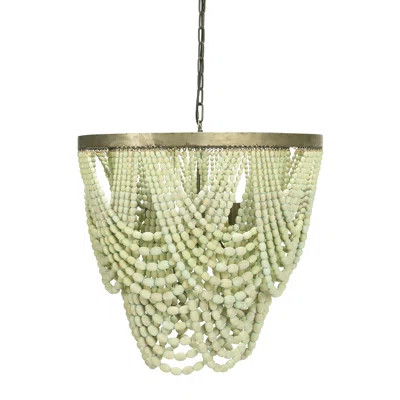 Hatfield 3-Light Unique Tiered Chandelier Mistana Finish: Green | Wayfair North America