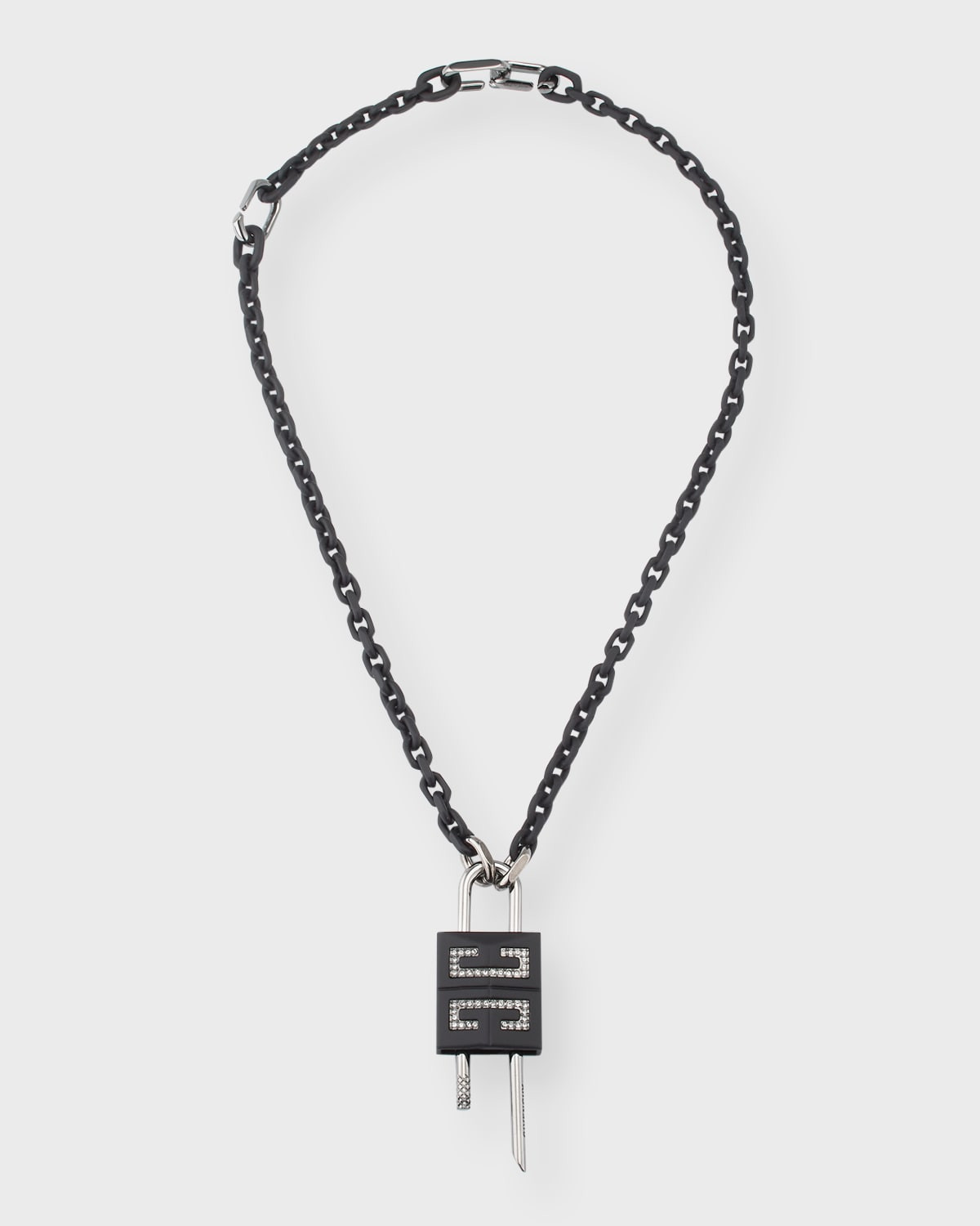 Men's Small 4G Crystal Lock Pendant Necklace | Neiman Marcus