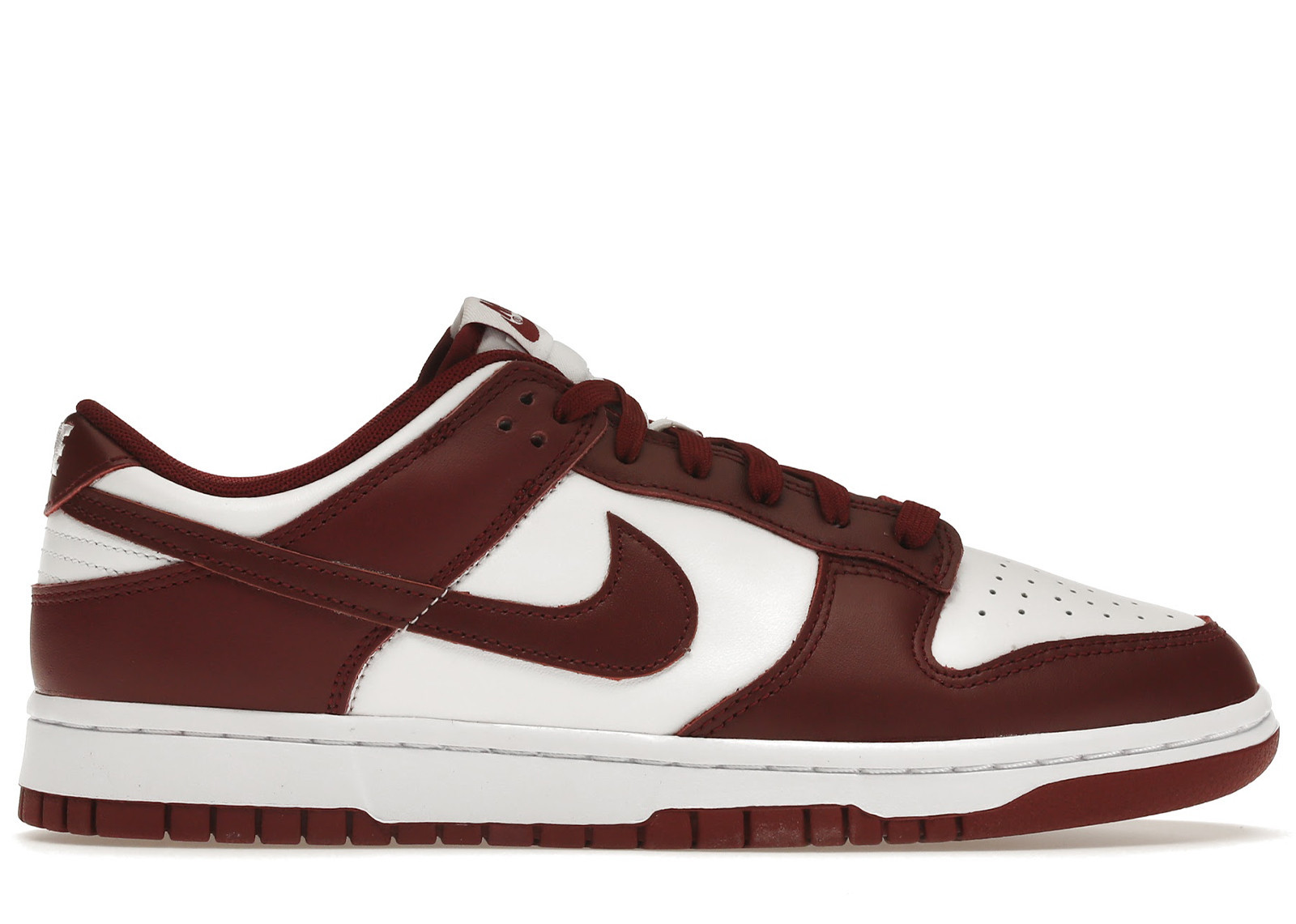 Men's Nike Dunk Low Sneakers in Team Red/White | StockX