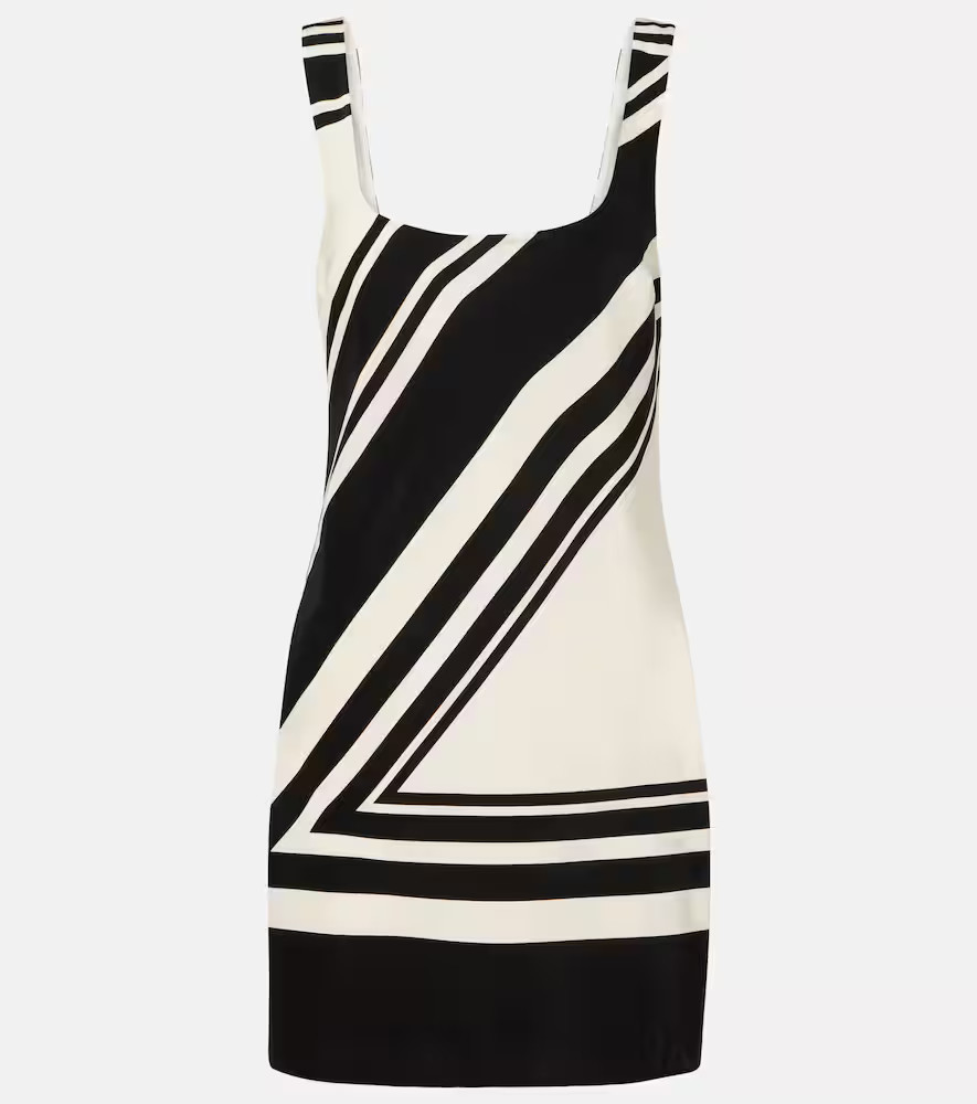 SIR Pietra printed silk crêpe minidress | Mytheresa (US/CA)