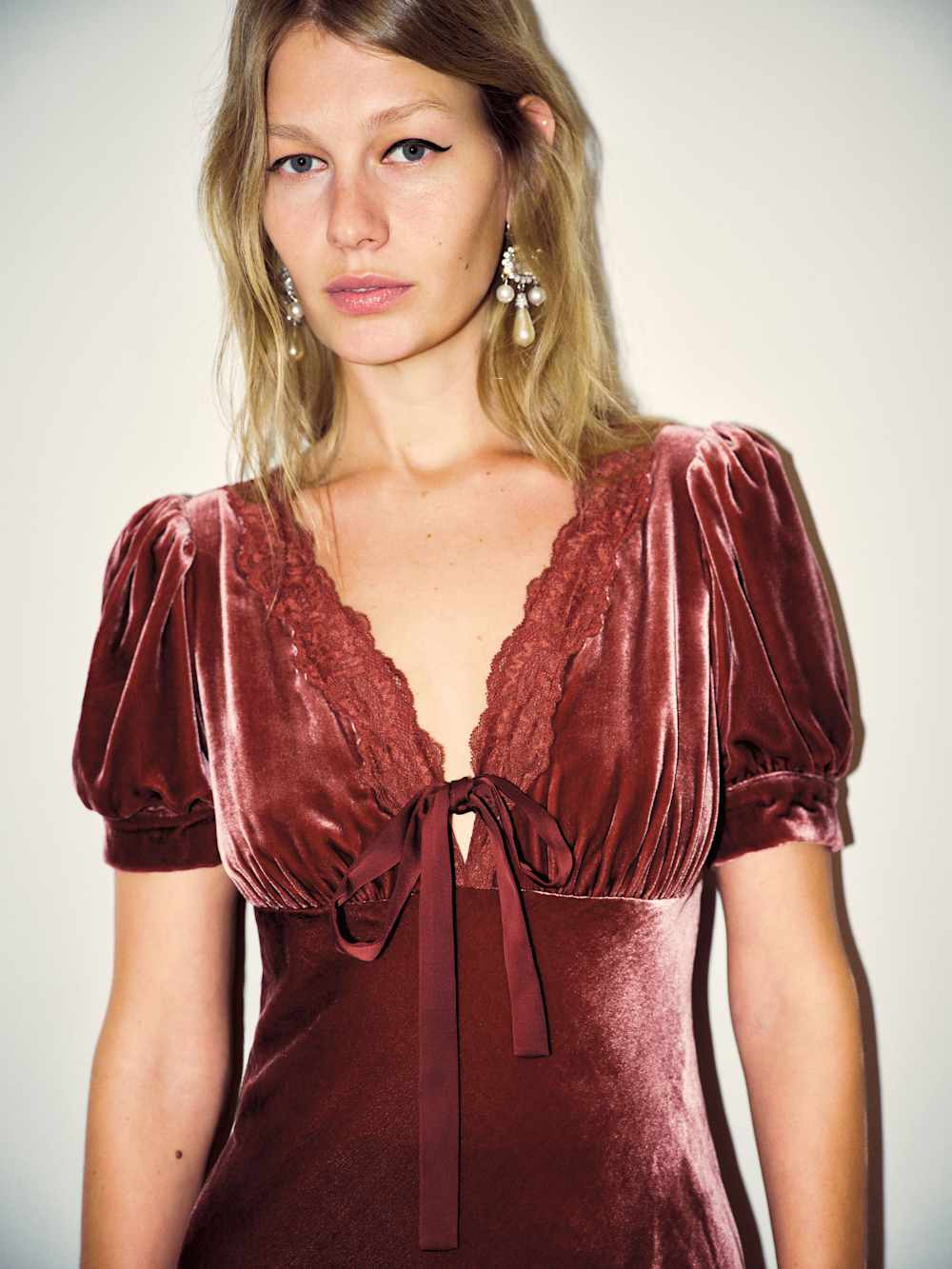 Camille Velvet Dress | Reformation (Global)