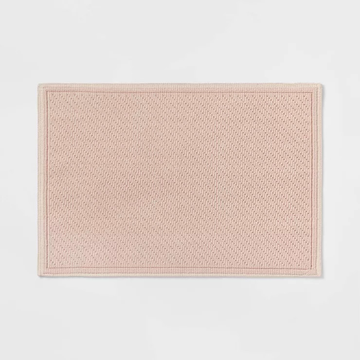 21"x30" Performance Solid Cotton Bath Mat - Threshold™ | Target