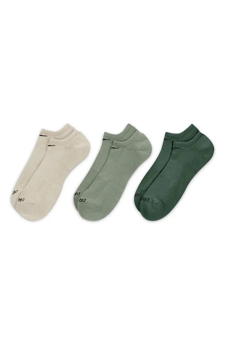 Dry 3-Pack Everyday Plus No Show Socks | Nordstrom