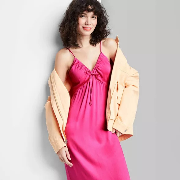 Women's Tie Back Slip Dress - Wild Fable™ | Target