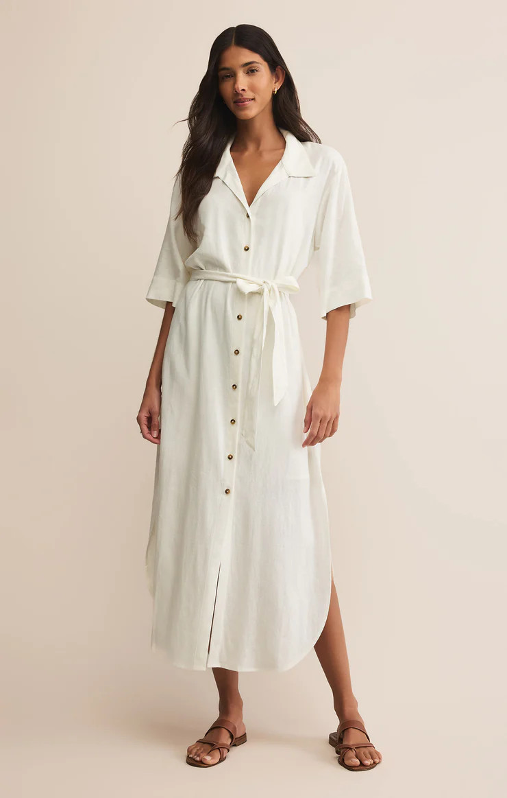 Brise Linen Midi Shirt Dress | Z Supply