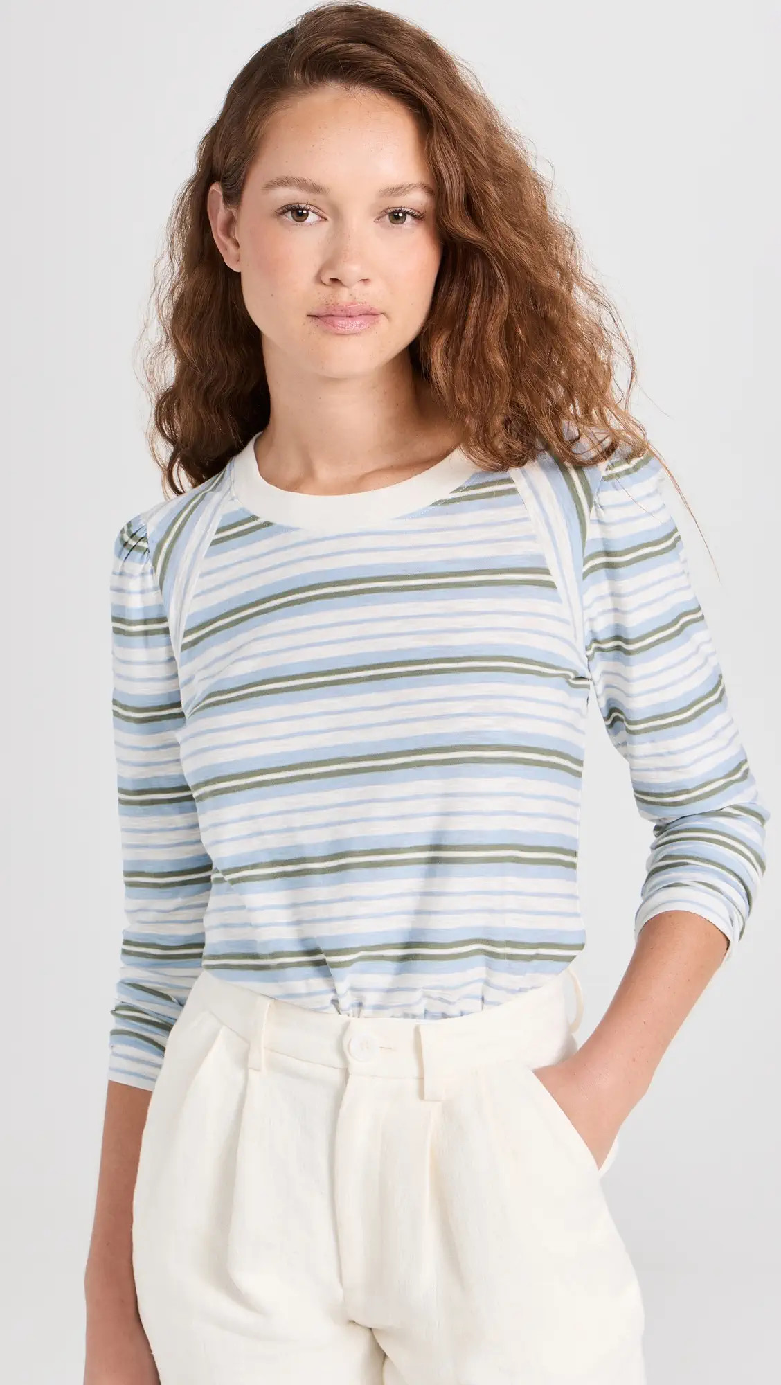 Veronica Beard Jean Mason Baseball Tee | Shopbop | Shopbop