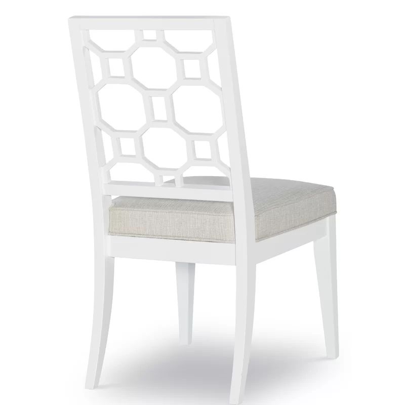 Chelsea Slat Back Side Chair in White | Wayfair North America