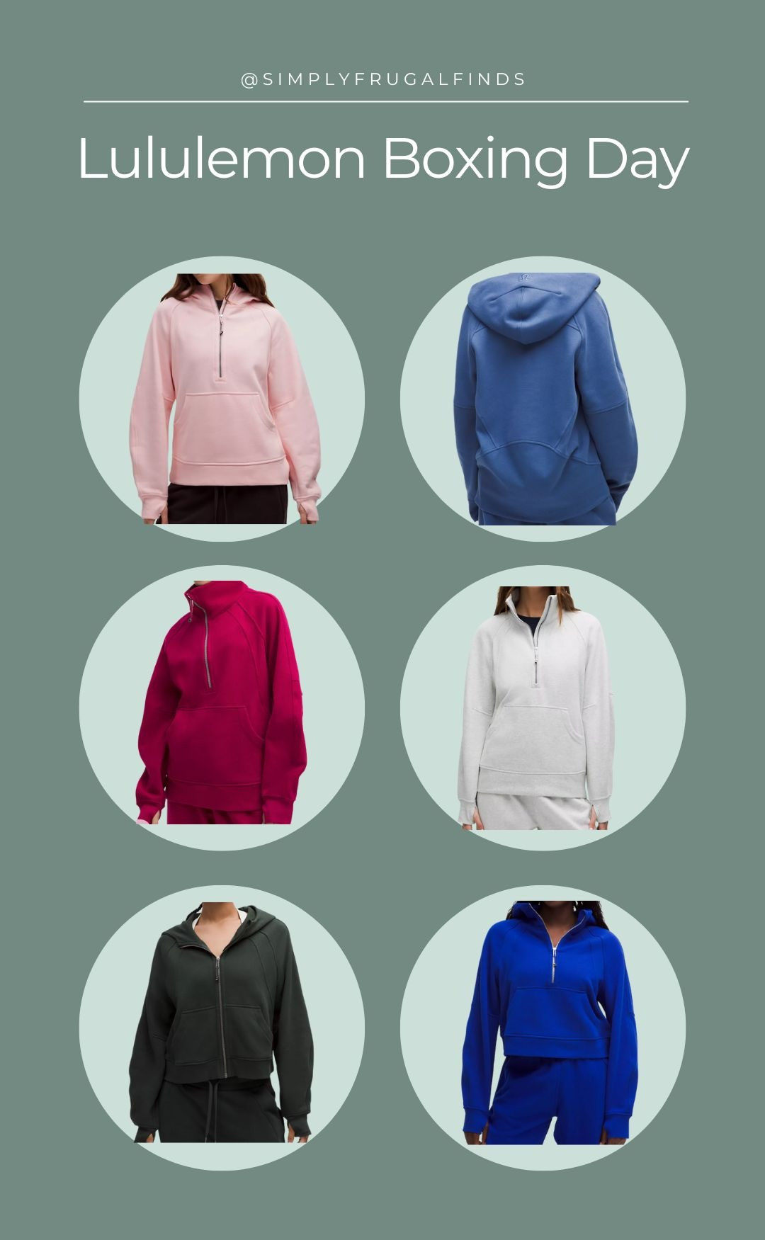 Scuba sweatshirts as low as $89 for the Lululemon Boxing Day sale! 

 #LTKcanada #LTKwinter #LTKsale