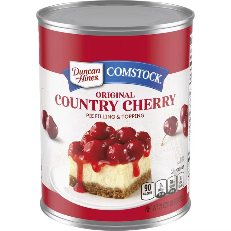 Comstock Original Country Cherry Pie Filling & Topping - 21oz | Target