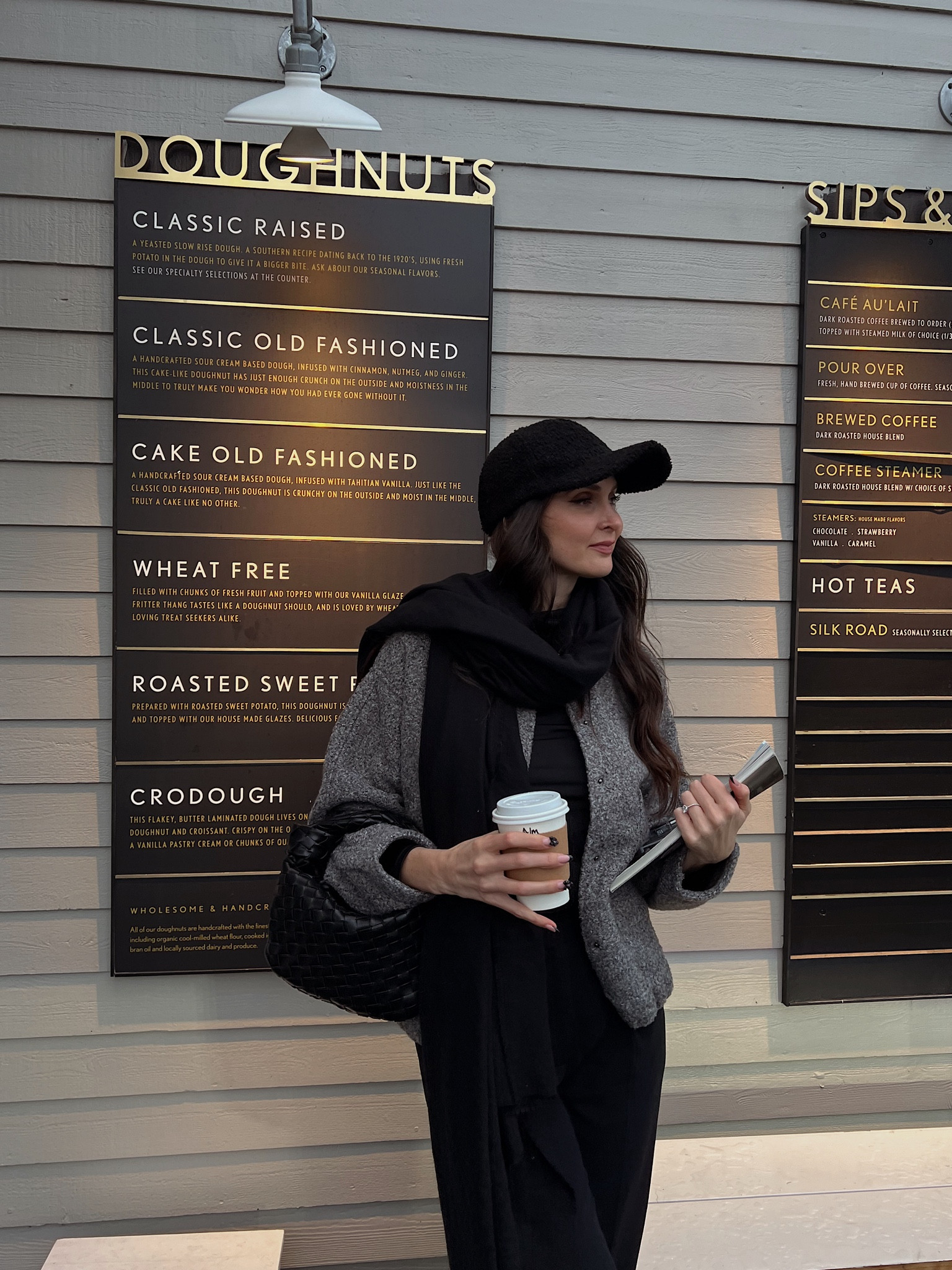 grey and black outfit inspo for winter, winter outfit 

#LTKworkwear #LTKstyletip #LTKfindsunder100