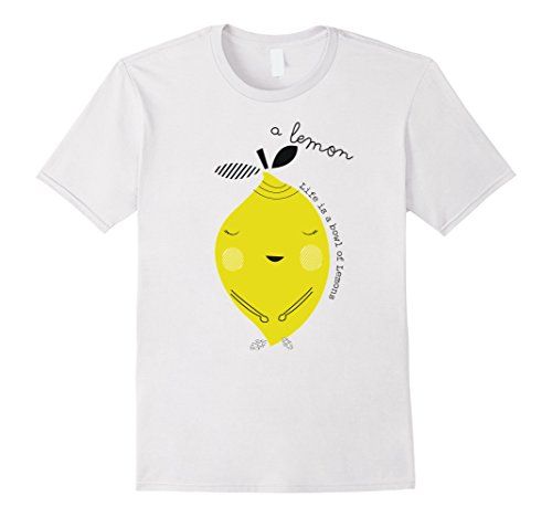 Lemon Fruit T-Shirt - Life Is A Bowl Of Lemons LR | Amazon (US)