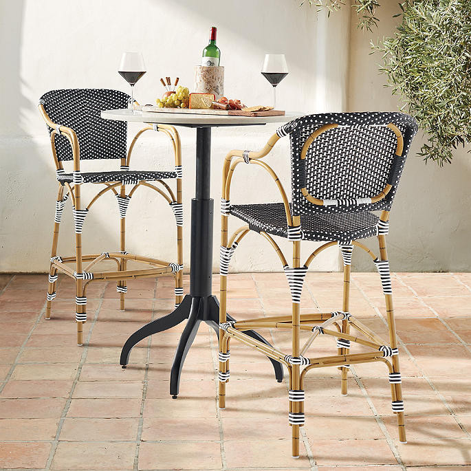 Amherst Adjustable Bistro Table | Frontgate | Frontgate