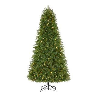 7.5 ft Redvale Pine LED Christmas Tree | The Home Depot