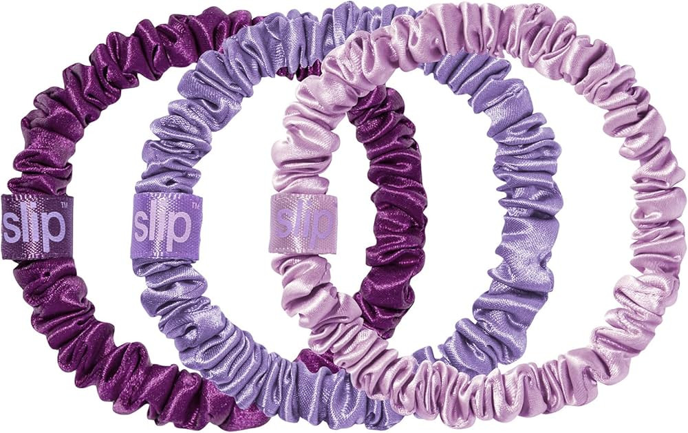 SLIP Amazon Exclusive Skinny Scrunchies: Anti-Crease, Anti-Breakage Slipsilk™ Design Protects D... | Amazon (US)