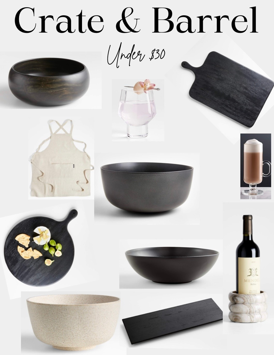 A cutting board with a cook book + bow around it makes for a great Christmas or hostess gift! Or a serving bowl full of yummy treats. 

#sale #kitchensale #crate&barrel #hostessgift #hostess #giftguide #home 

#LTKSaleAlert #LTKParties #LTKHome