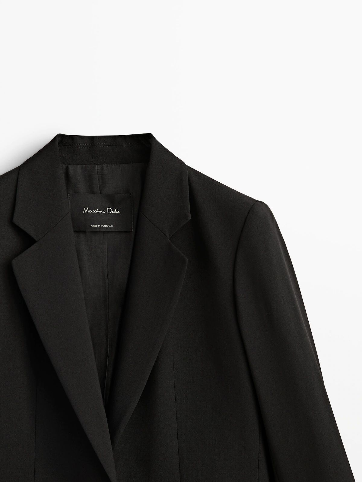 Cool wool suit blazer | Massimo Dutti (US)