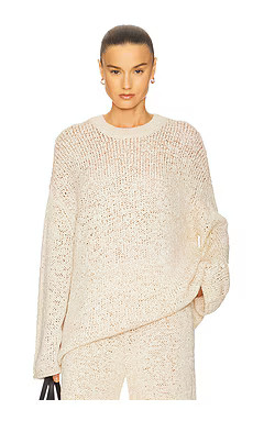Helsa Janize Chunky Sweater in Canvas from Revolve.com | Revolve Clothing (Global)