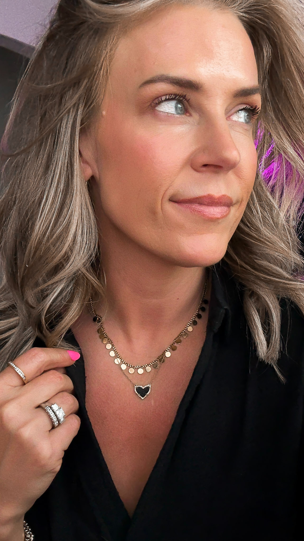 Necklaces to layer. 

 #LTKOver40