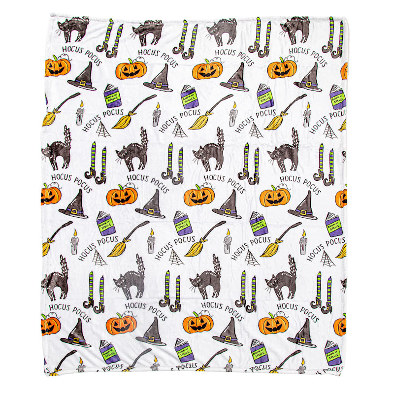 50X60 Hocus Pocus PLUSH THROW | At Home