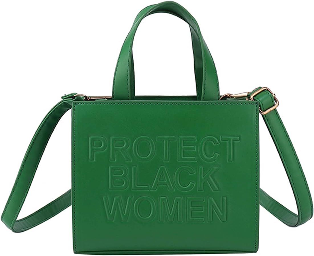 Qiayime Protect Black Women Purse Ladies Fashion PU Leather Top Handle Handbag Shoulder Satchel b... | Amazon (US)