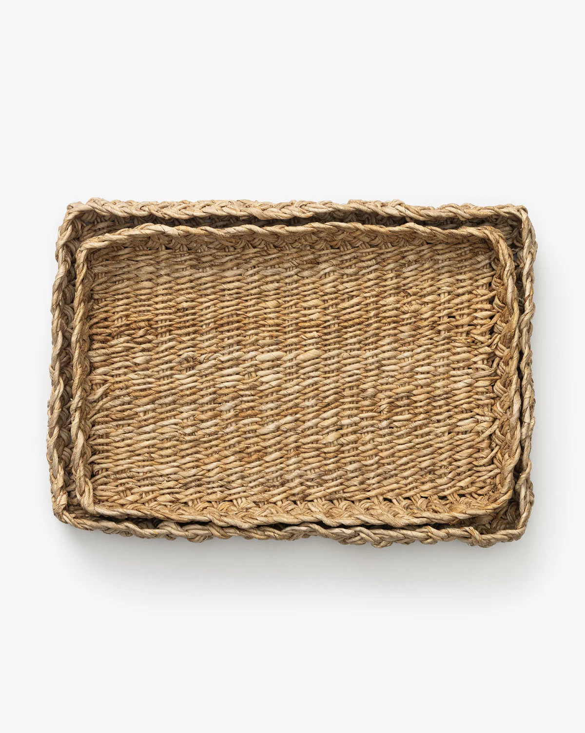 Eudora Braided Tray (Set of 2) | McGee & Co. (US)