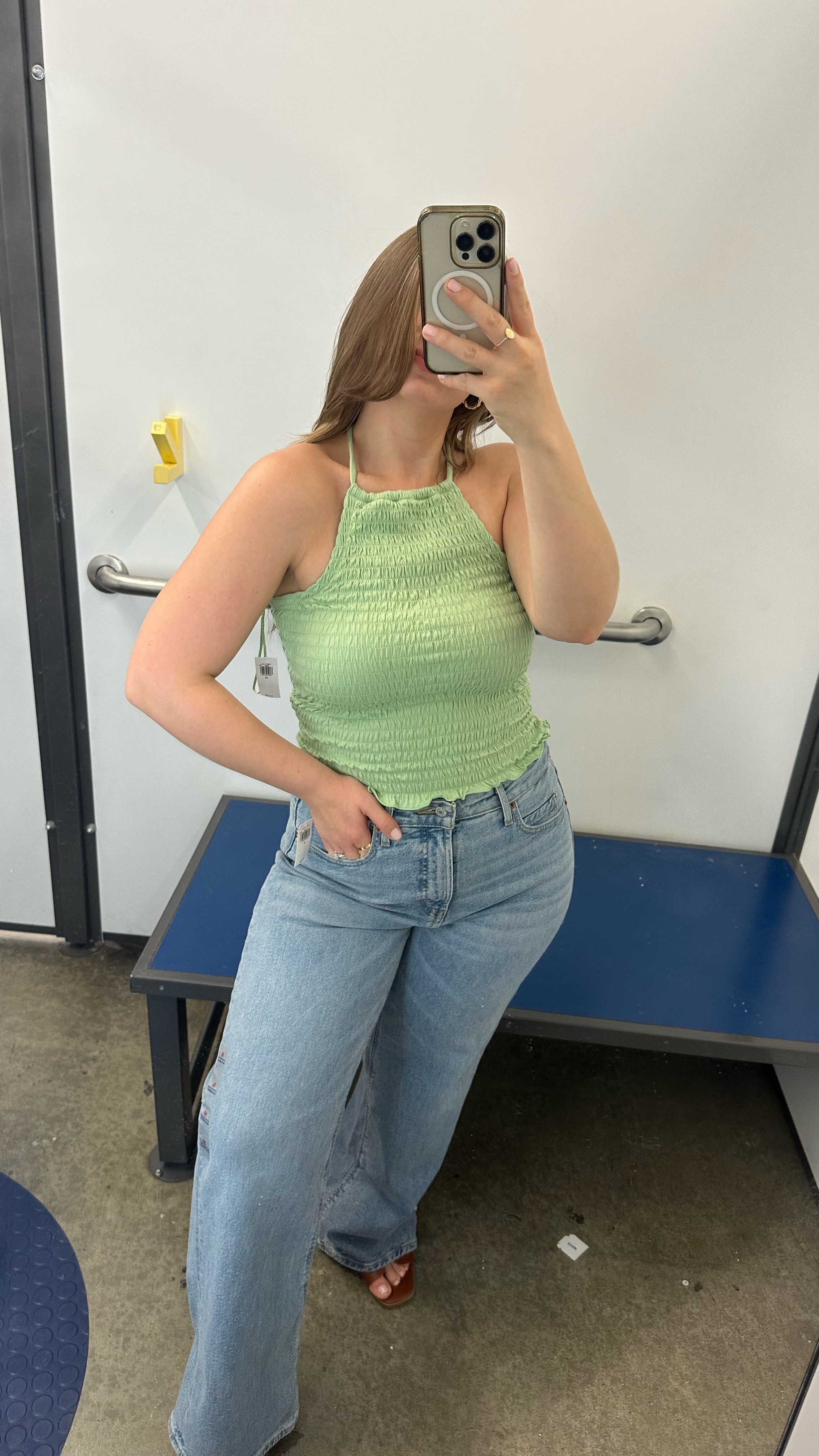 Old Navy really said “jeans and a cute top” 😍 Linking all these fun summer tops & the best wide leg jeans! Wearing a medium in all tops and a 10 in the jeans.

#LTKFindsUnder50