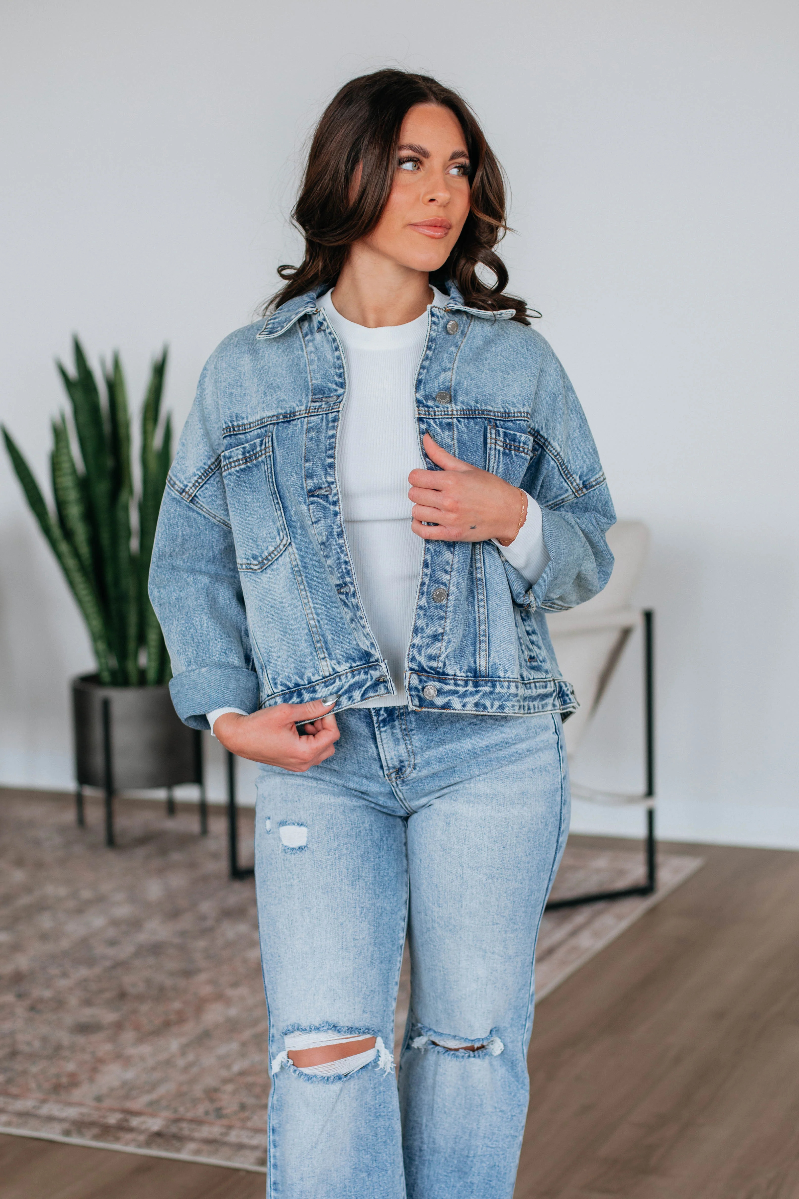 Augie Denim Jacket Medium | Wild Oak Boutique