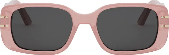 DIOR 'DiorSignature S12I Rectangular Sunglasses | Nordstrom | Nordstrom