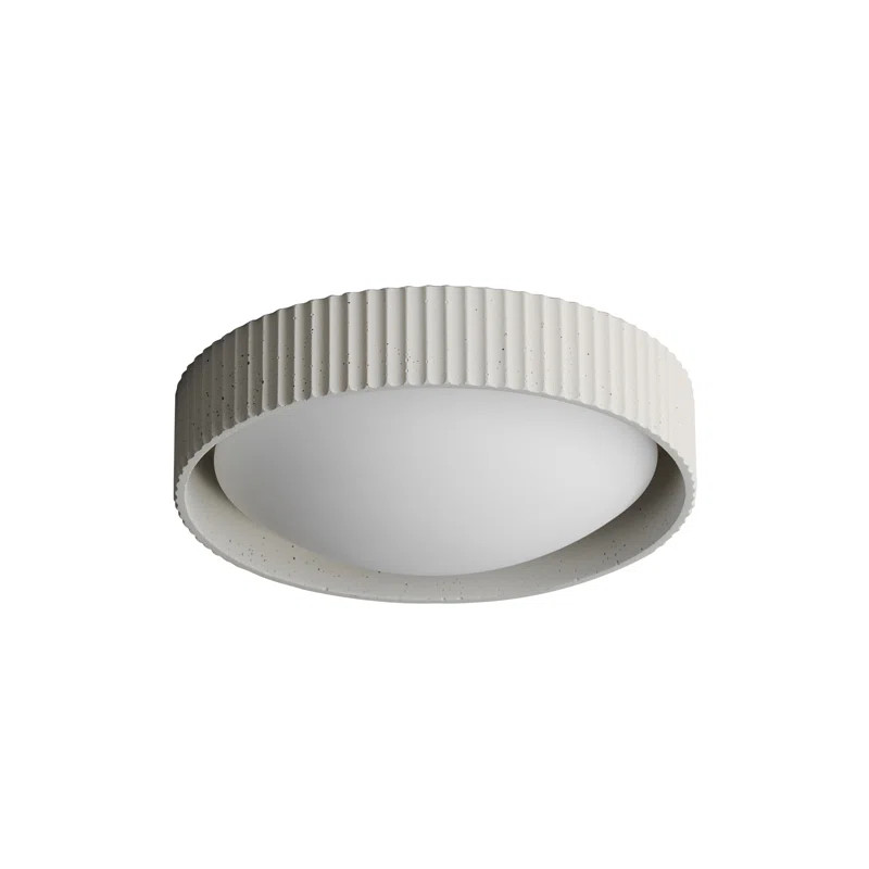 Carran Single Light Acrylic LED Flush Mount | AllModern