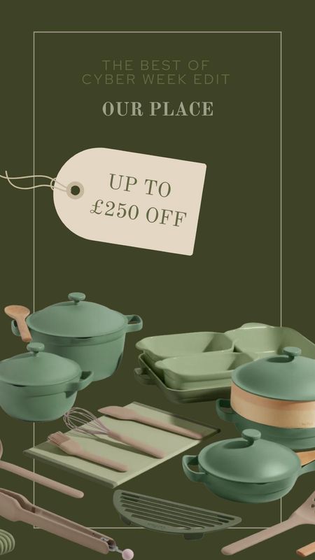 Our favourite cookware! Our Place now has their cyber week sale on!

#LTKCyberWeek #LTKsalealert #LTKGiftGuide