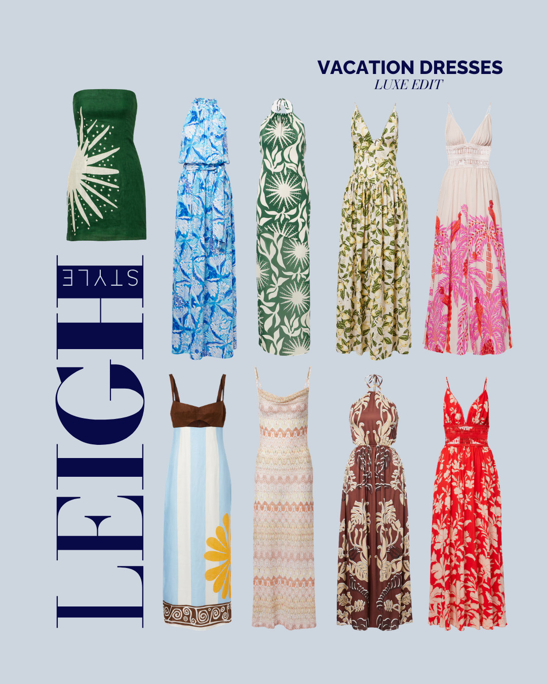 Get ready for your next tropical getaway with these stunning style finds. 

#VacationStyle #ResortWear #SummerDresses #MaxiDress #LeighStyle 

 #LTKootd #LTKBeauty