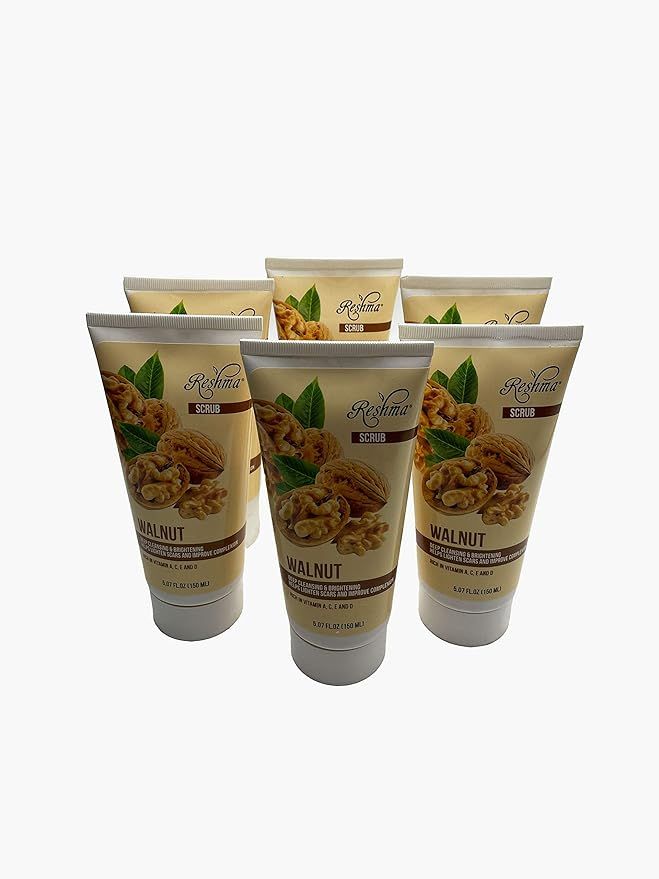 Reshma Beauty Walnut Scrub | Helps Remove Dead Skin, Hyper pigmentation and Impurities | Rich in ... | Amazon (US)