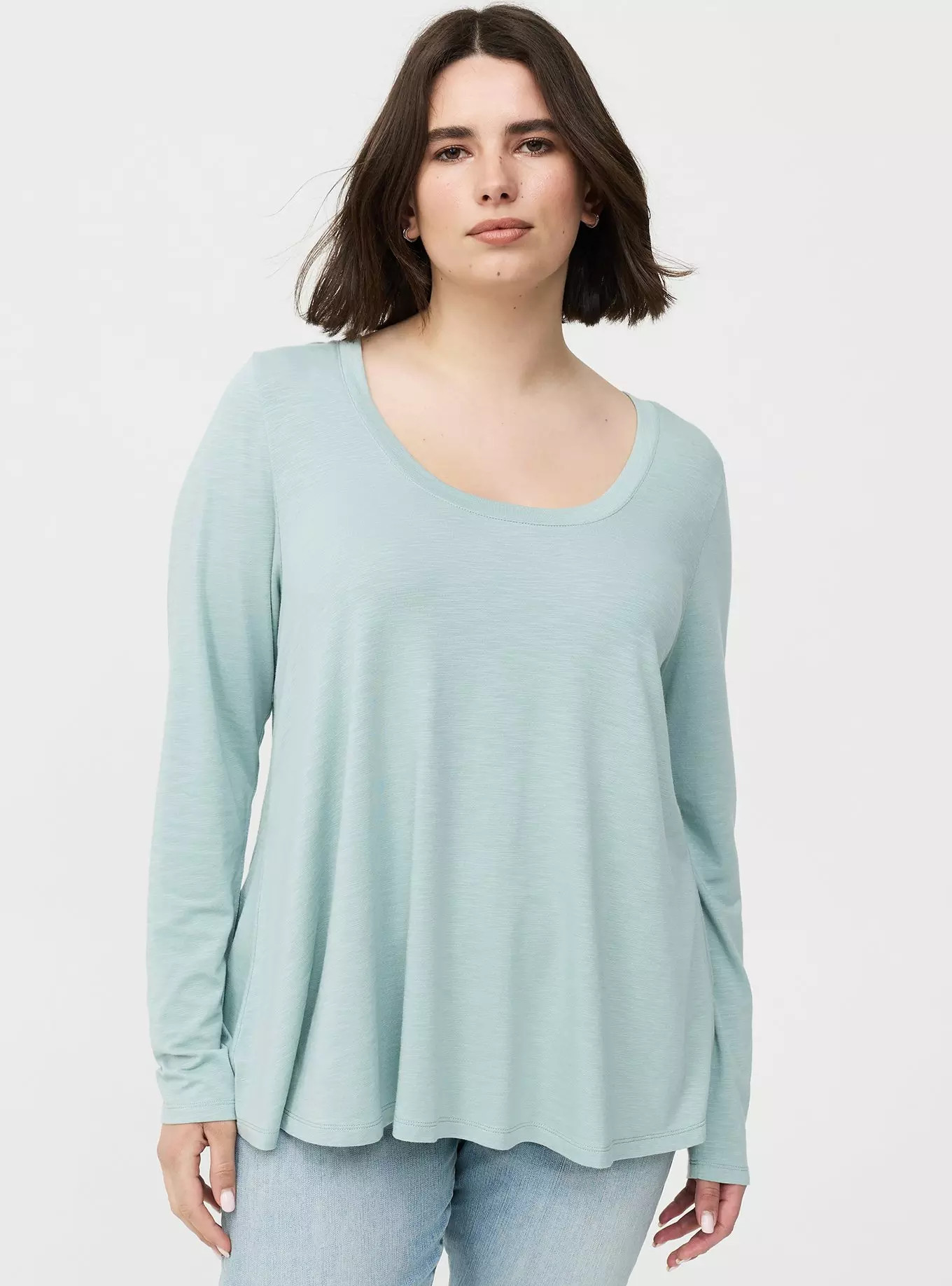 Vintage Slub A-Line Scoop Neck Tee | Torrid (US & Canada)