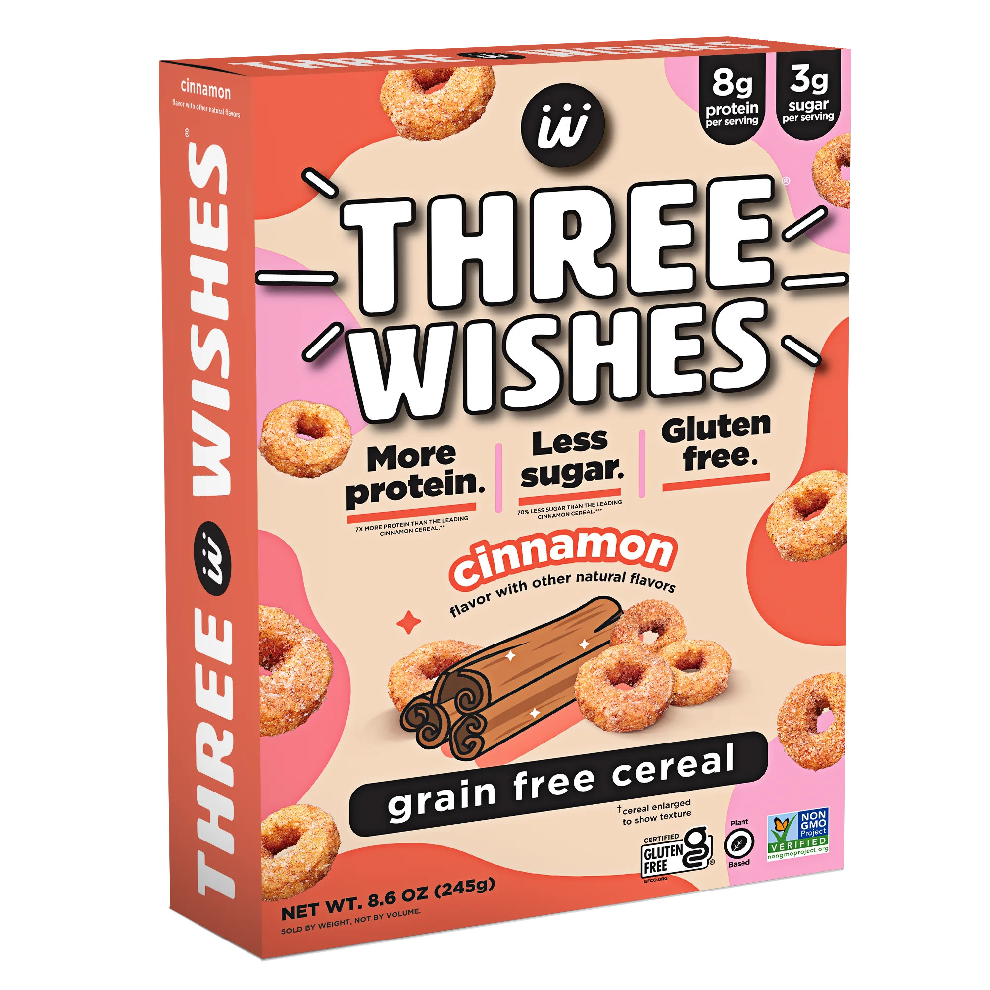 Three Wishes Grain Free Cereal, Cinnamon, Gluten-Free | Walmart (US)