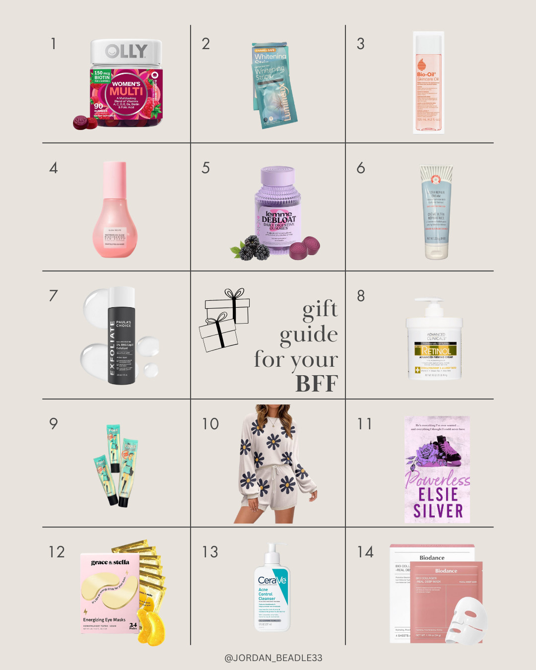 ✨ Gift inspo for your girl bestie! 

🎁 From all the fun must-haves to thoughtful treats, I’ve rounded up the perfect gifts to show your bestie some love. Check out my full guide for ideas she’ll actually love! 💖

#giftsforbestfriend  

 

#LTKU #LTKFindsUnder50 #LTKBeauty