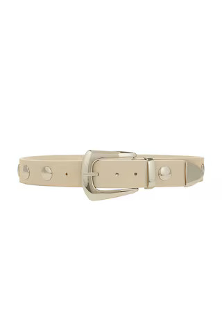 B-Low the Belt Jordana Mini Moto Belt in Bone & Silver from Revolve.com | Revolve Clothing (Global)