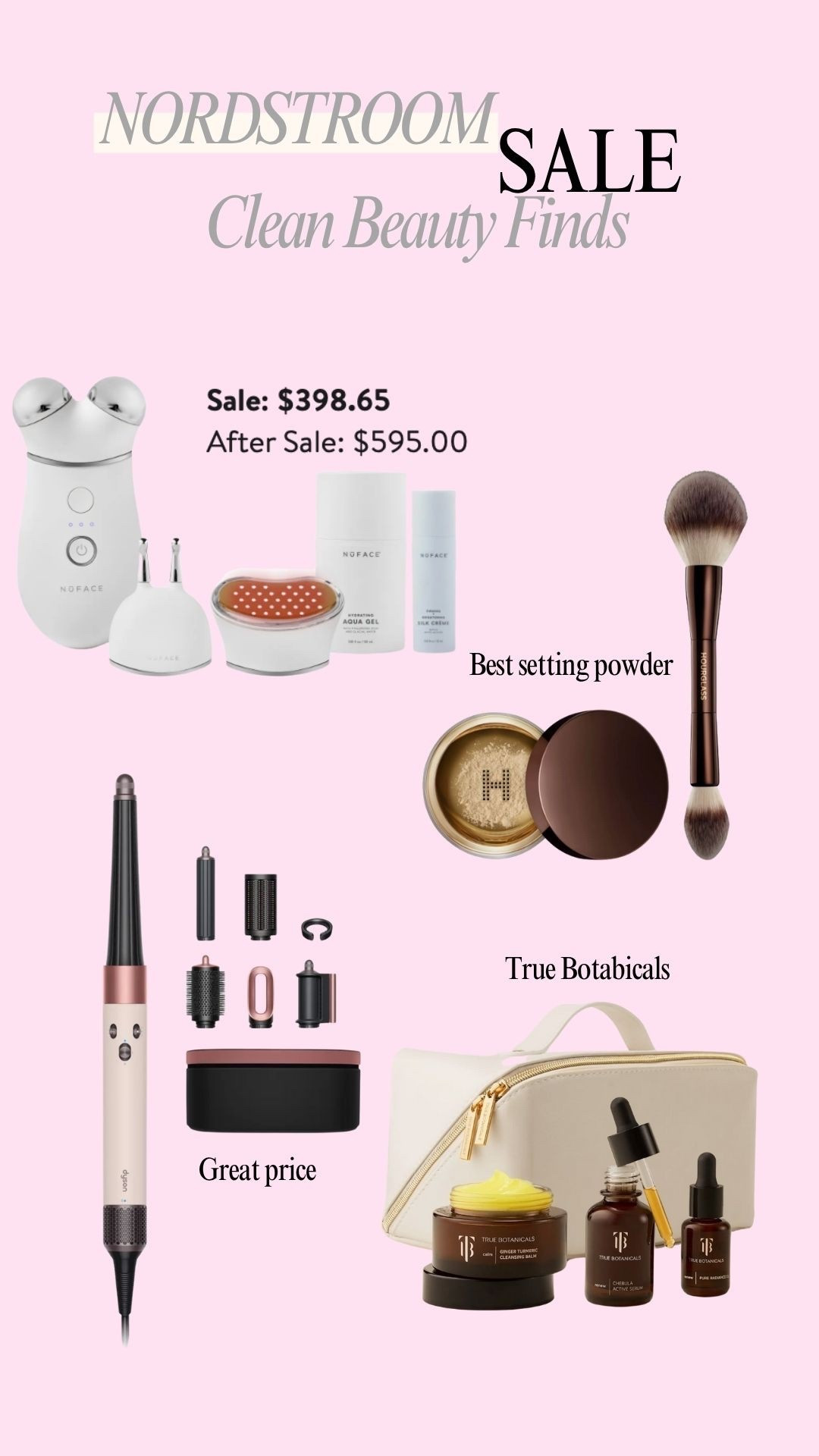 Nordstrom sale finds for clean beauty. 

Non-toxic makeup 
No -toxic finds
Mom finds
Sale alert
What I would buy. 


#LTKSeasonal #LTKSaleAlert #LTKBeauty