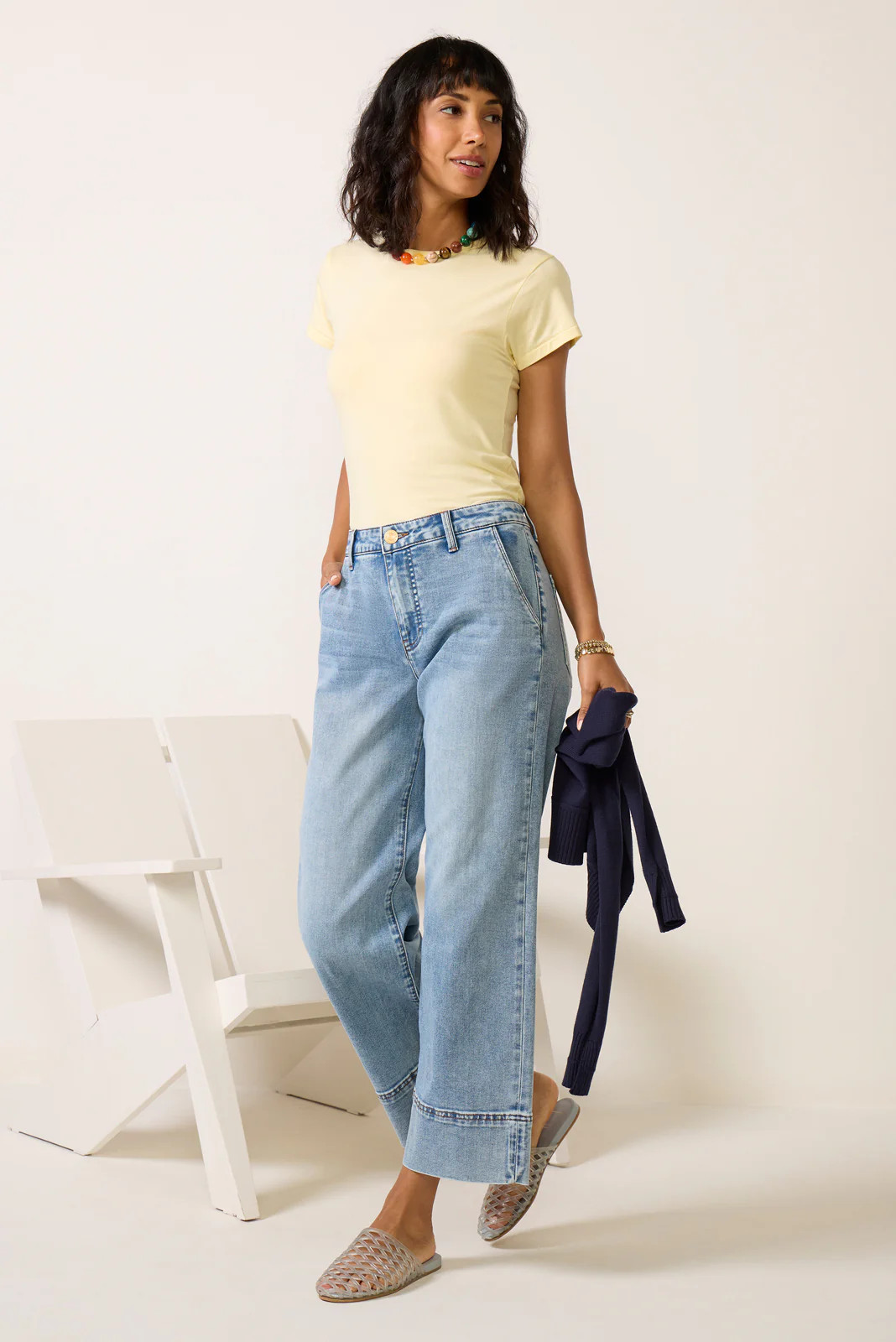 Charlotte Straight w Trouser Pockets | Evereve