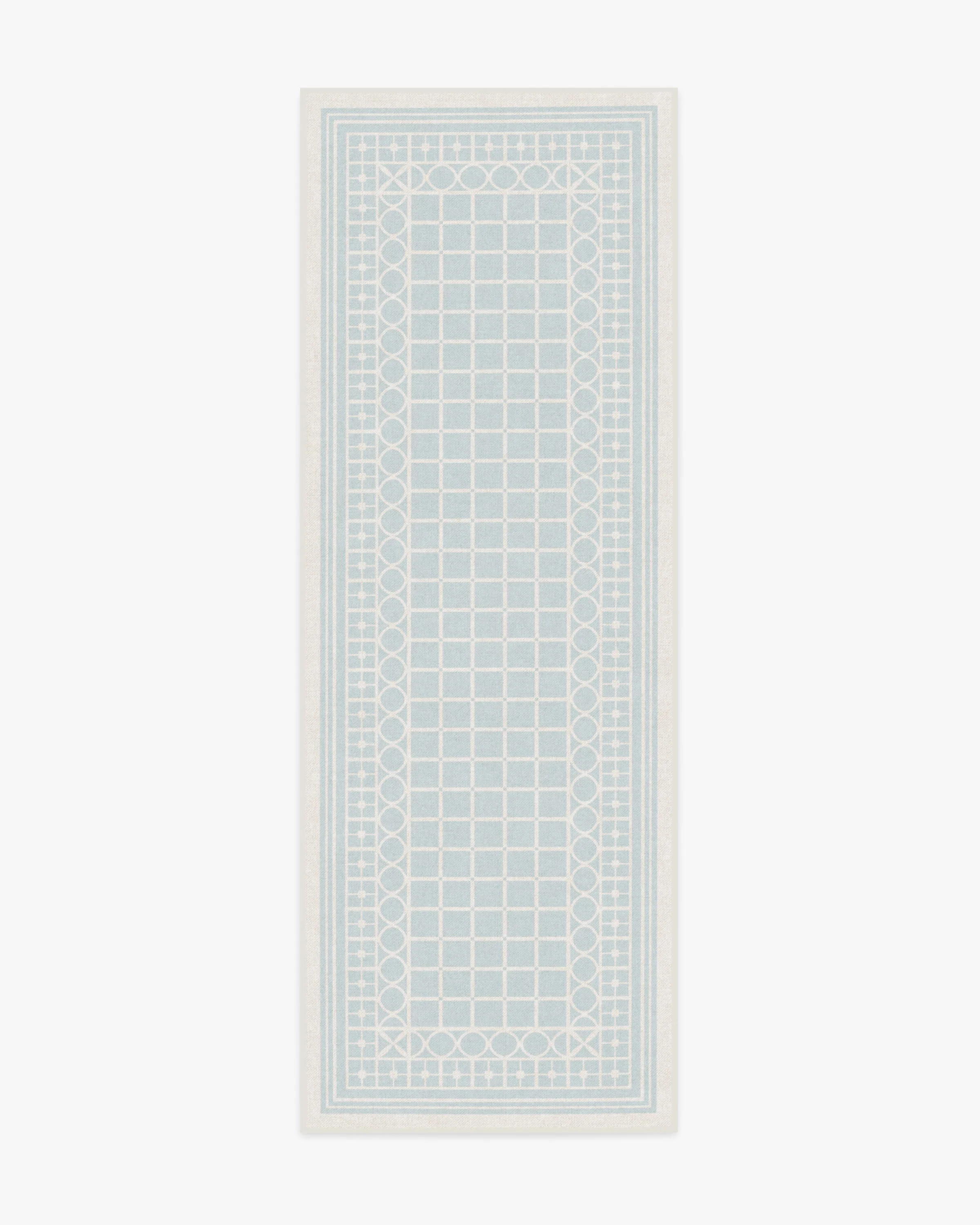 Gray Malin Palm Beach Powder Blue Tufted Rug | Ruggable | Ruggable