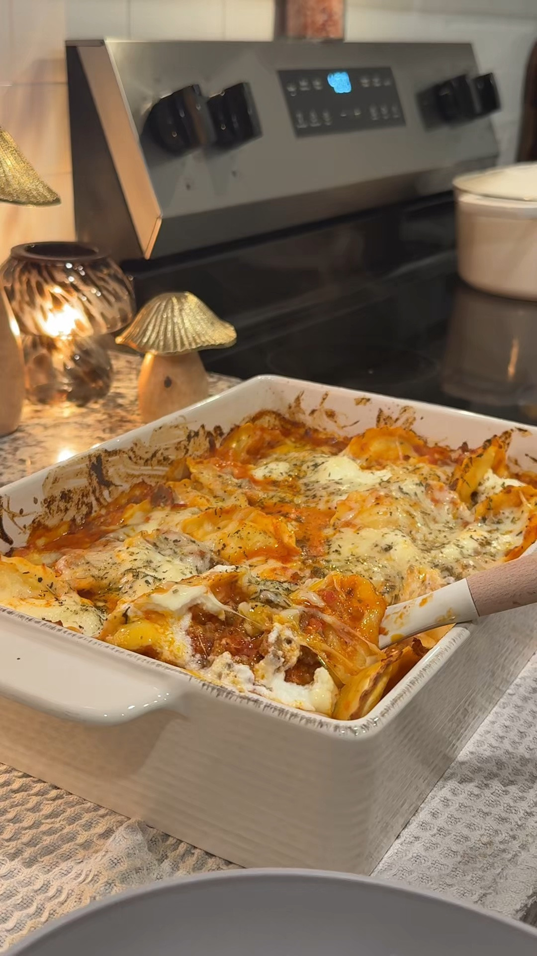 Cozy ravioli lasagna night 🍂🤎 Linking my favorite baking dish!

#LTKHome #KitchenFinds #EasyDinners

#LTKfoodie #LTKHome #LTKdayinmylife