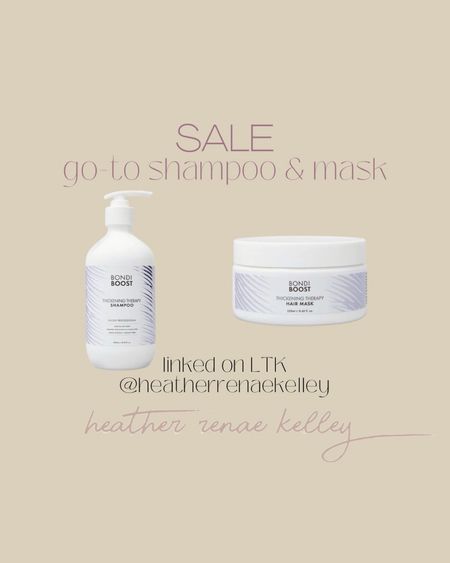 SALE ALERT

my hair wash day shampoo and mask are on major sale today only! 50% off no code needed. This has completely changed my hair for the better - so much thicker and healthier after taking out my extensions over a year ago. 

Perfect for those who are going through their healthy hair era!

#LTKsalealert #LTKfindsunder50 #LTKbeauty