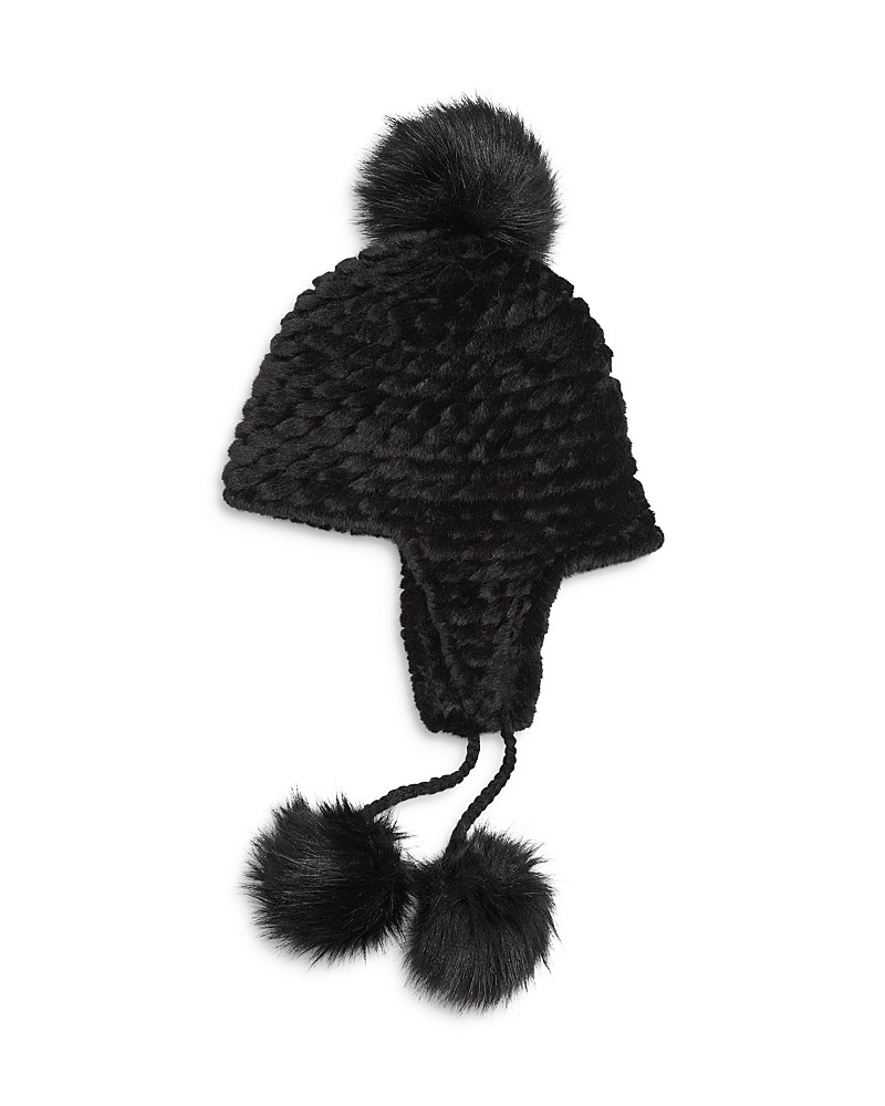 Jocelyn Faux Fur Pom Pom Trapper Hat | Bloomingdale's (US)