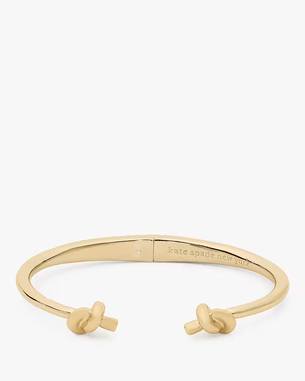 Sailor's Knot Hinge Cuff | Kate Spade Outlet