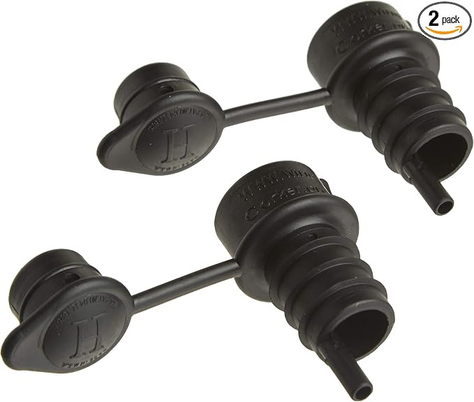Haley's Corker 5-in-1 Wine Aerator, Stopper, Pourer, Filter and Re-Corker, 2 Pack | Amazon (US)