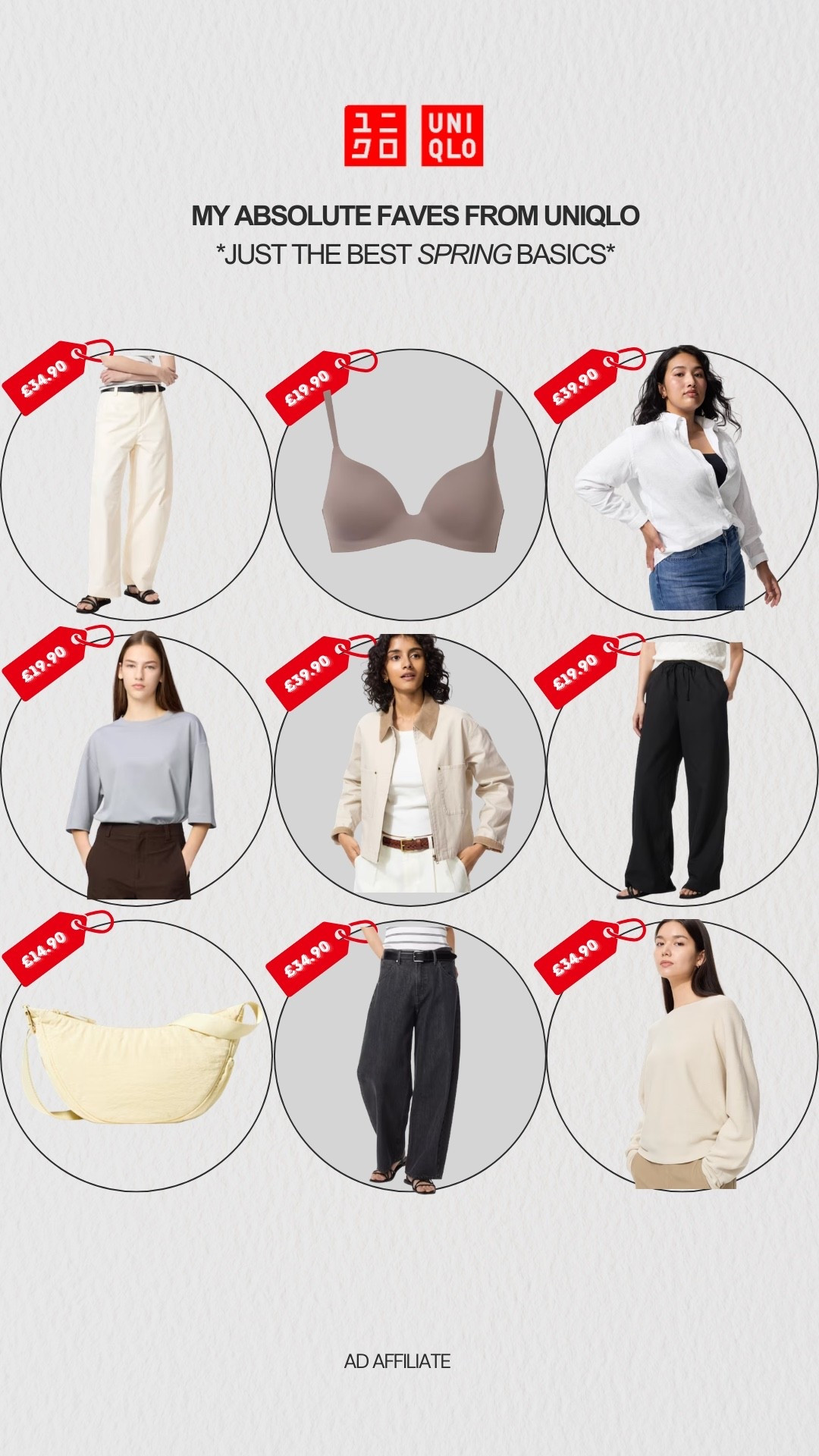 Spring essentials from Uniqlo 

#LTKSpringSale