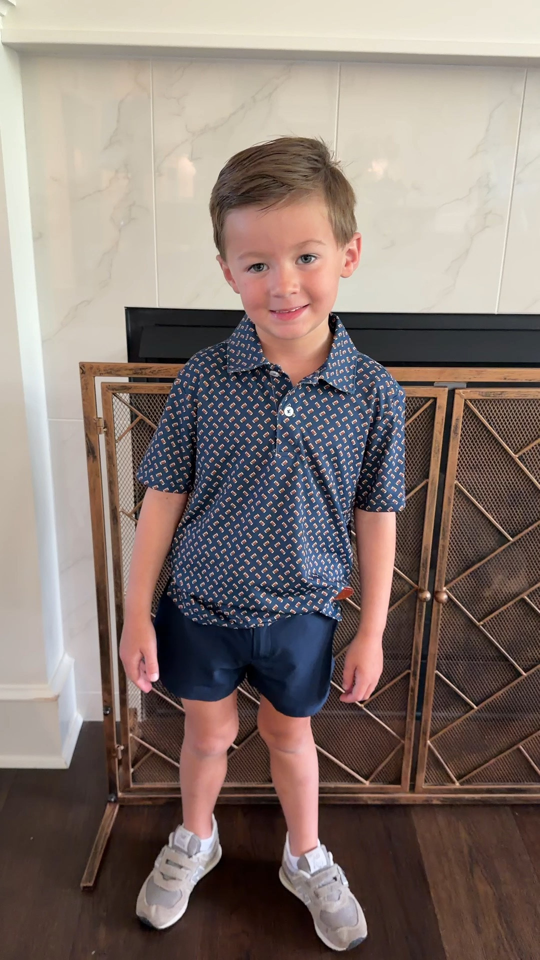 Getting ready for back to school! I’ve linked William’s football polo and our fav boys shorts. He is wearing a size 4T shorts and is normally 5T/6T in Cadets
#backtoschoolboysoutfit
#boysfootballpolo