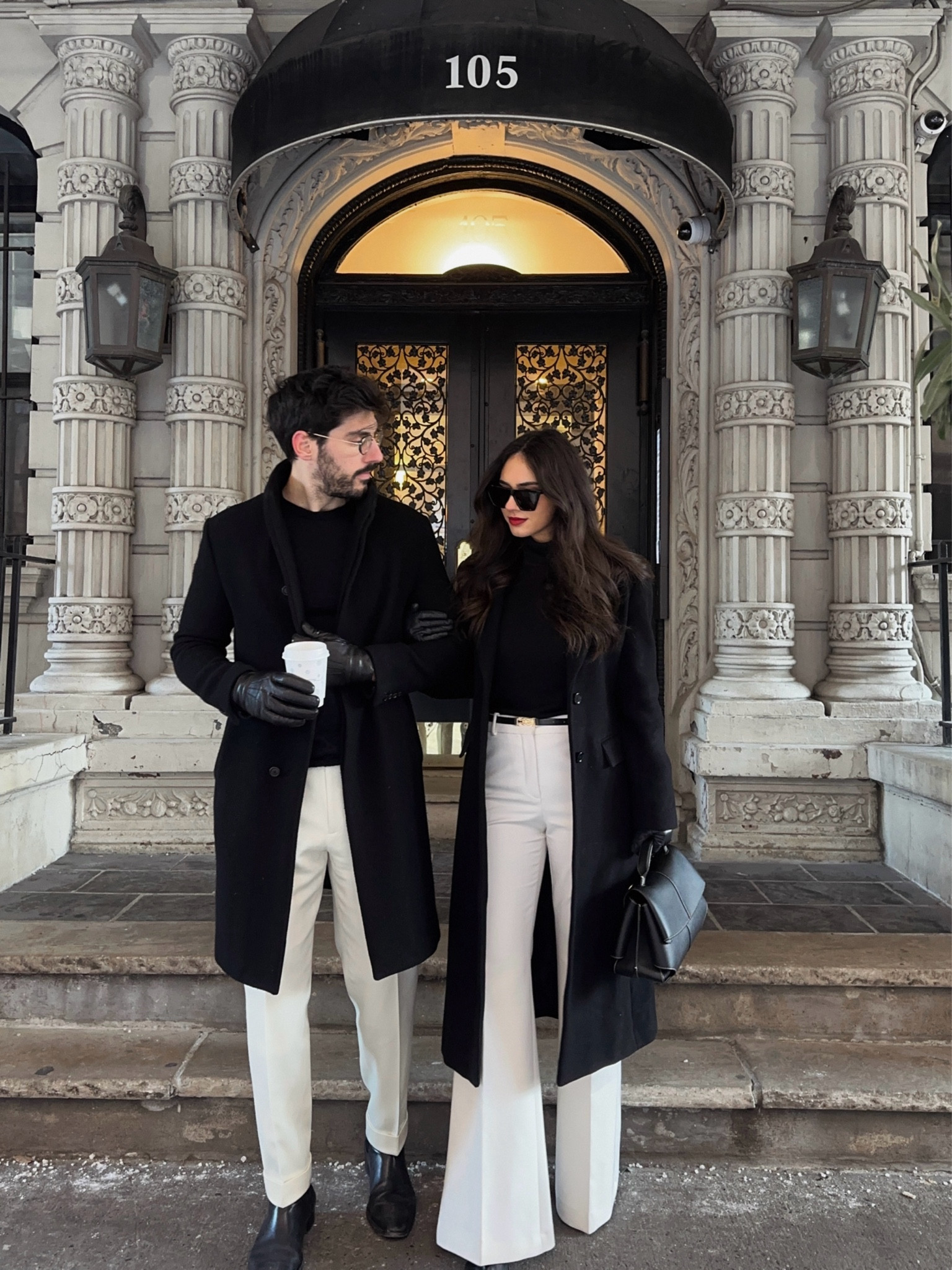 Couples matching outfit 🖤

#LTKSeasonal #LTKStyleTip #LTKWorkwear